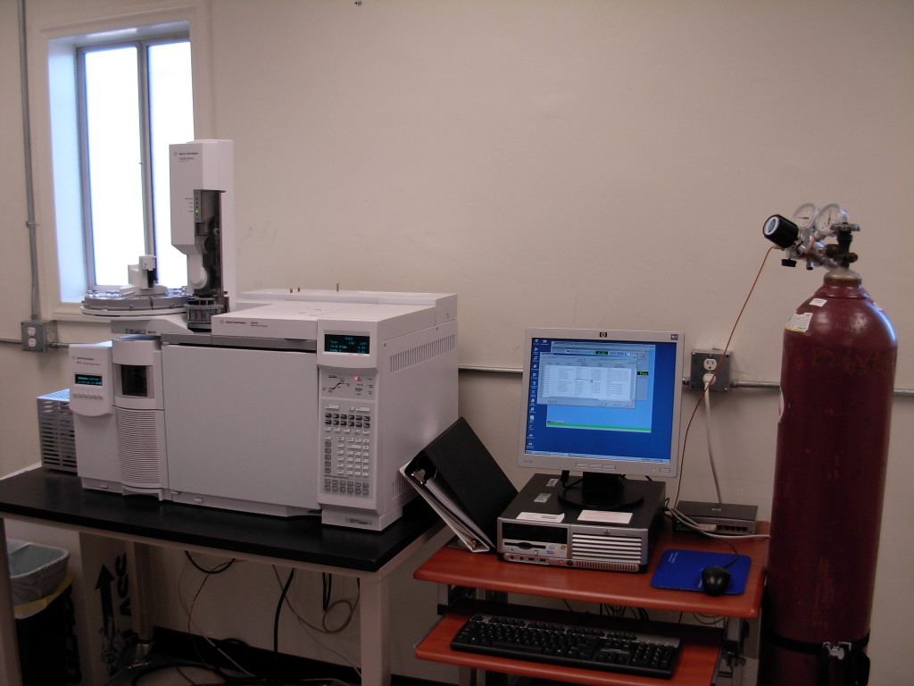 Agilent gas chromatograph-mass spectrometer