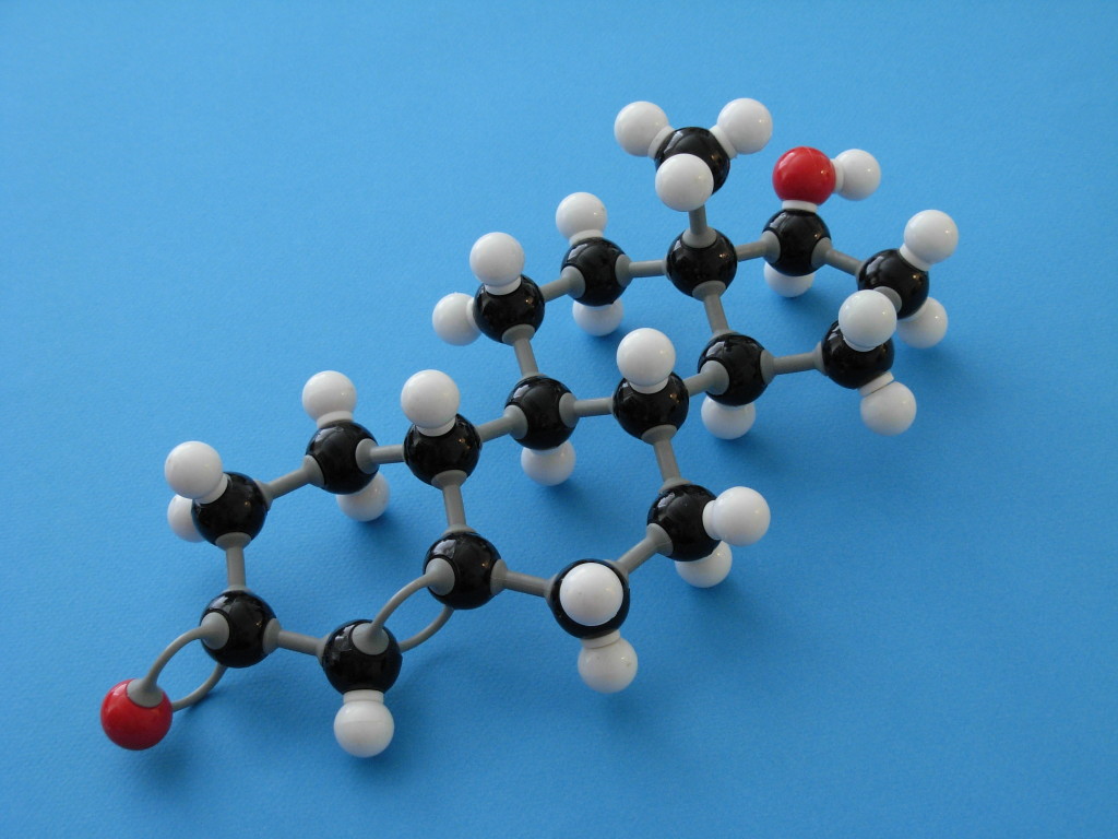 THG molecule (darker)